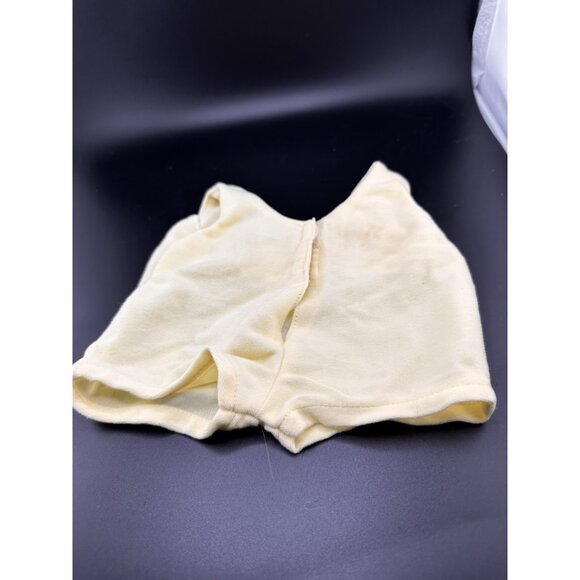 Cabbage Patch Kids Preemie Yellow Sailboat Overalls Jumper Vtg 1984 Smooth - Picture 5 of 8